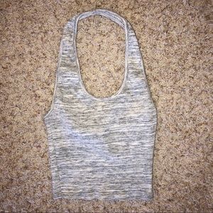 Crop top halter